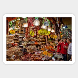 Turkey. Istanbul. Spice Market. Sticker